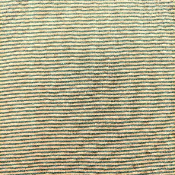 Poetry Orange and Brown Striped Hemp Blend Pullover Sweater Womens Sz 12 - Picture 6 of 13